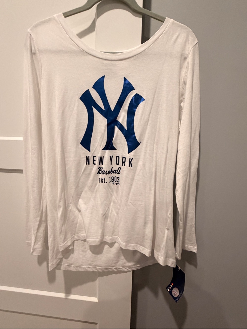 New York Baseball Long-Sleeve Tee